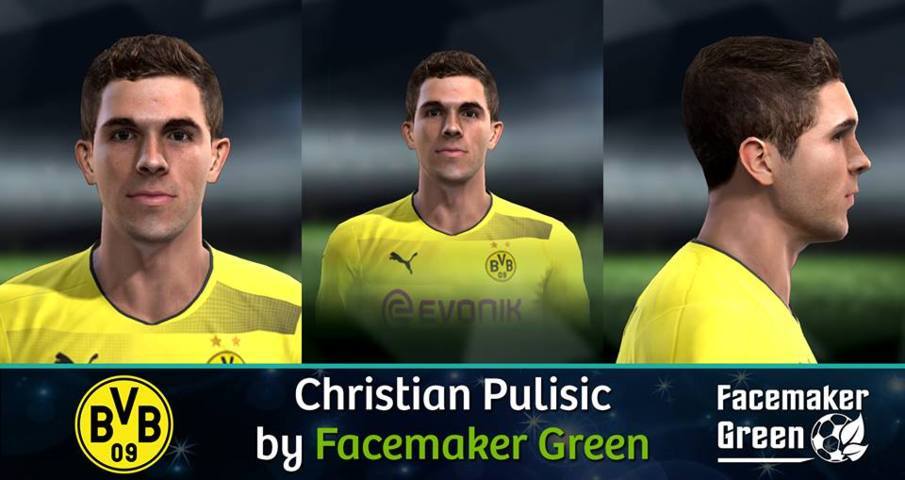 Christian Pulisic Face - PES 2013 - PATCH PES | New Patch Pro Evolution