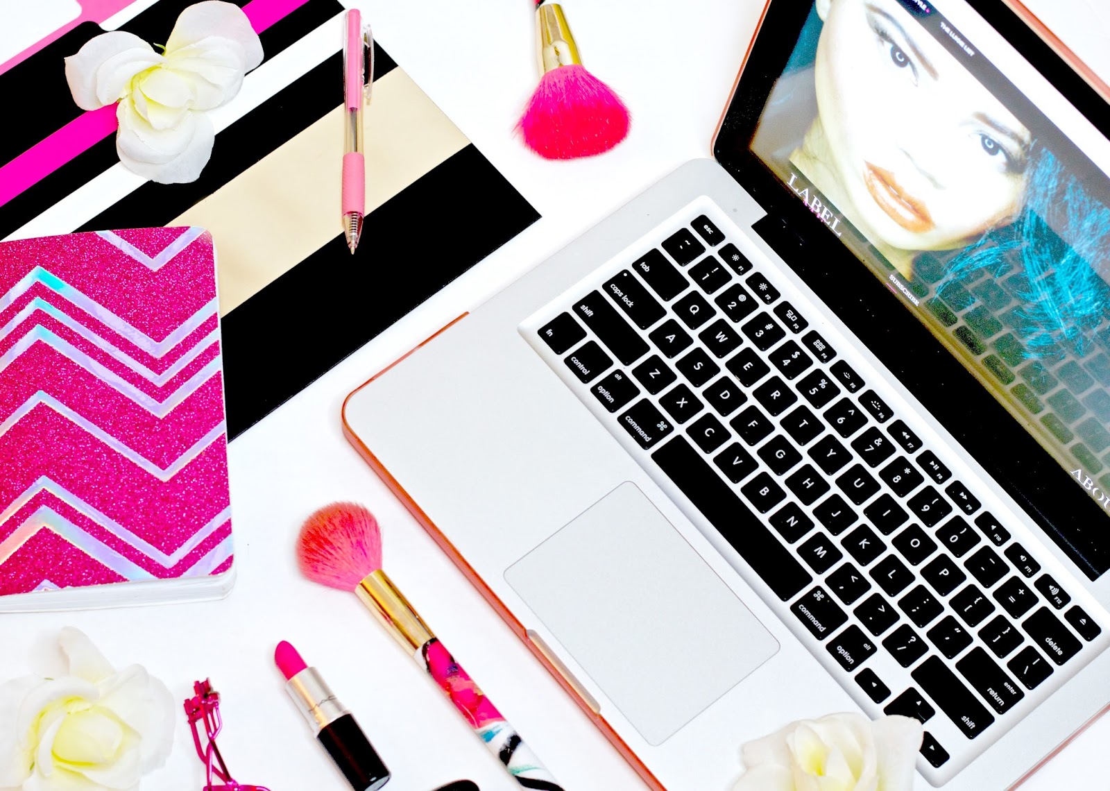 Label Me Luxxe Blogger Flatlay
