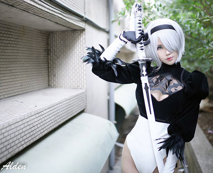 Cosplay YoRHa No.2 Type B (2B) - Nier: Automata | PHẦN 4 Cosplay YoRHa No.2 Type B (2B) - Nier: Automata | PHẦN 4