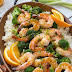 ORANGE SHRIMP AND BROCCOLI