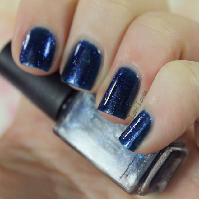 Nail Juice Winter's Night nail polish swatches & review Lani Loves