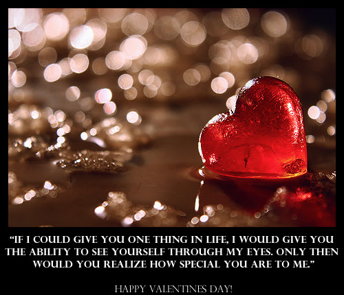 My Coolest Quotes: Valentine's Day Quote: How Special You Are to Me?