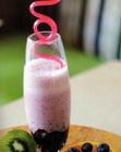 Blueberry choco jelly smoothie