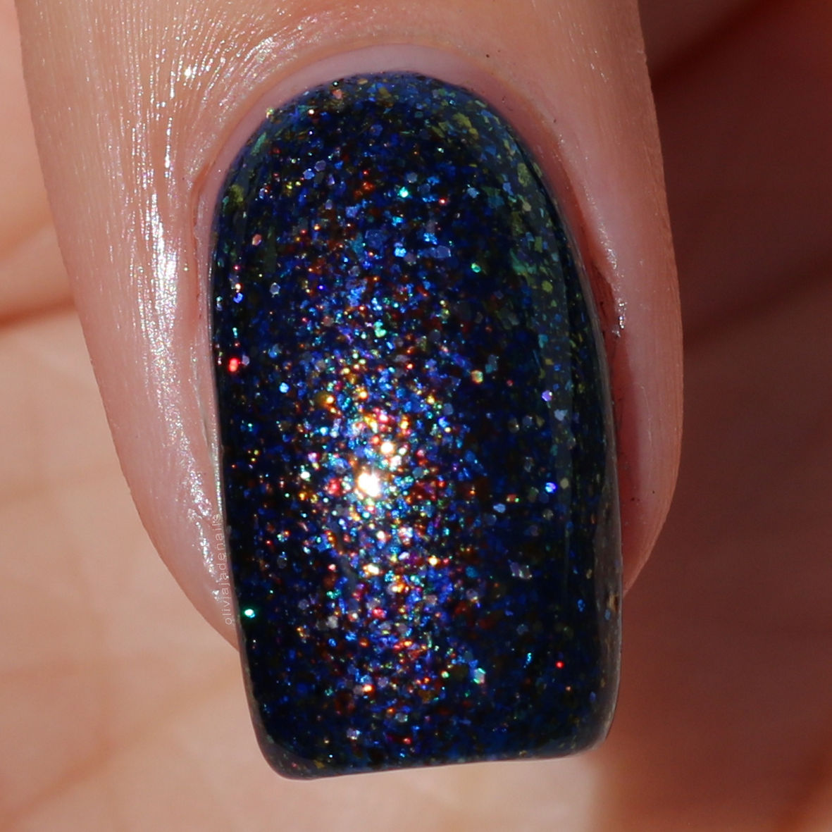 Emily de Molly Paper Universe swatched by Olivia Jade Nails