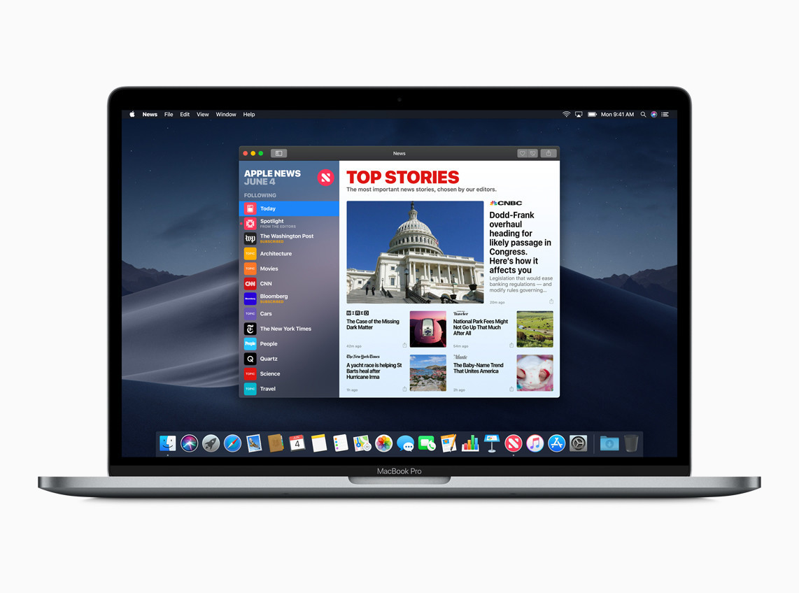 Apple Publishes MacOS Mojave Beta 10 for Developers