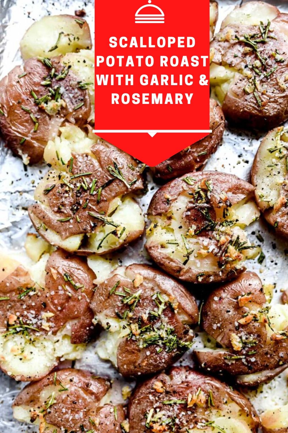 Scalloped potato roast with garlic & rosemary Pukrol Satwa