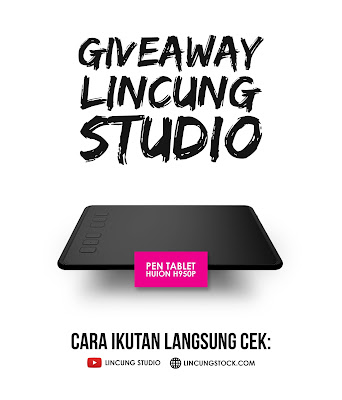 Lincung Studio GIVEAWAY Pen tablet Huion H950P (CLOSED)