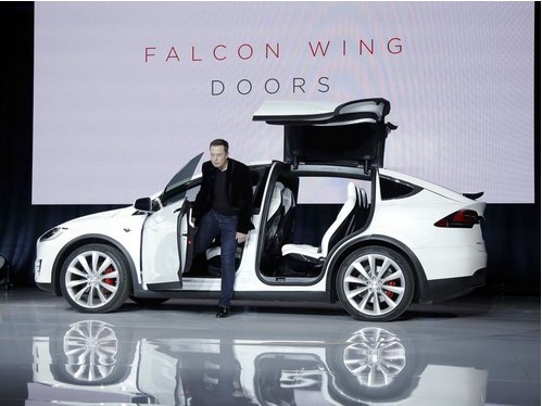 Tesla Model X sport car