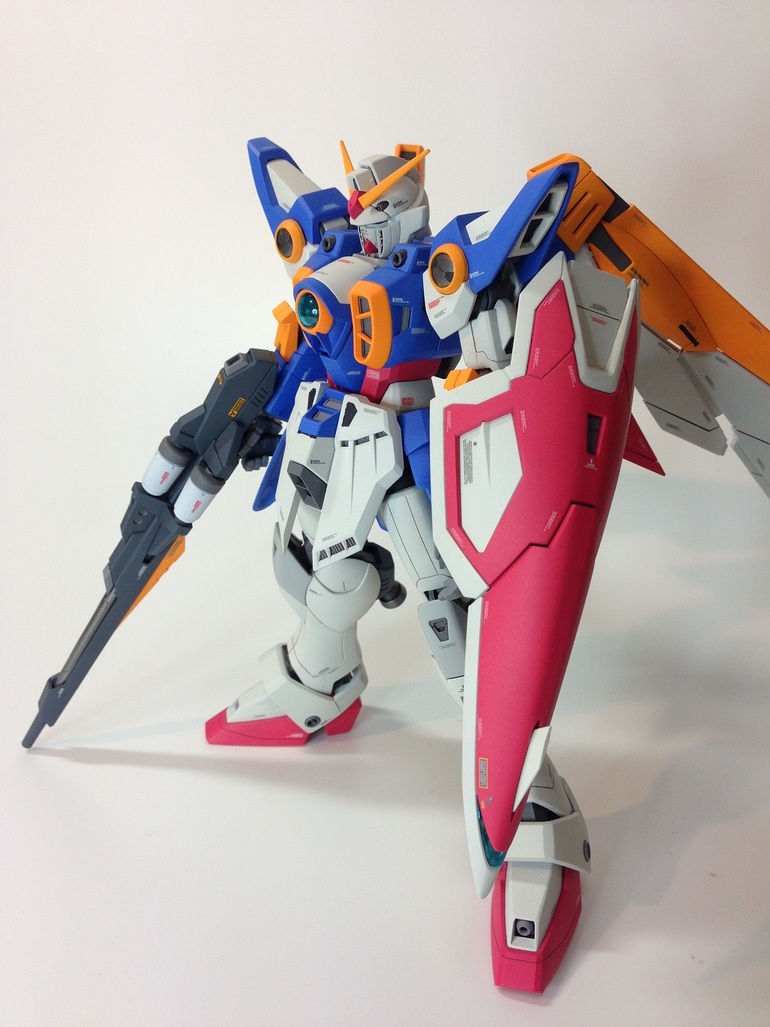 GUNDAM GUY: MG 1/100 XXXG-01W Wing Gundam - Custom Build