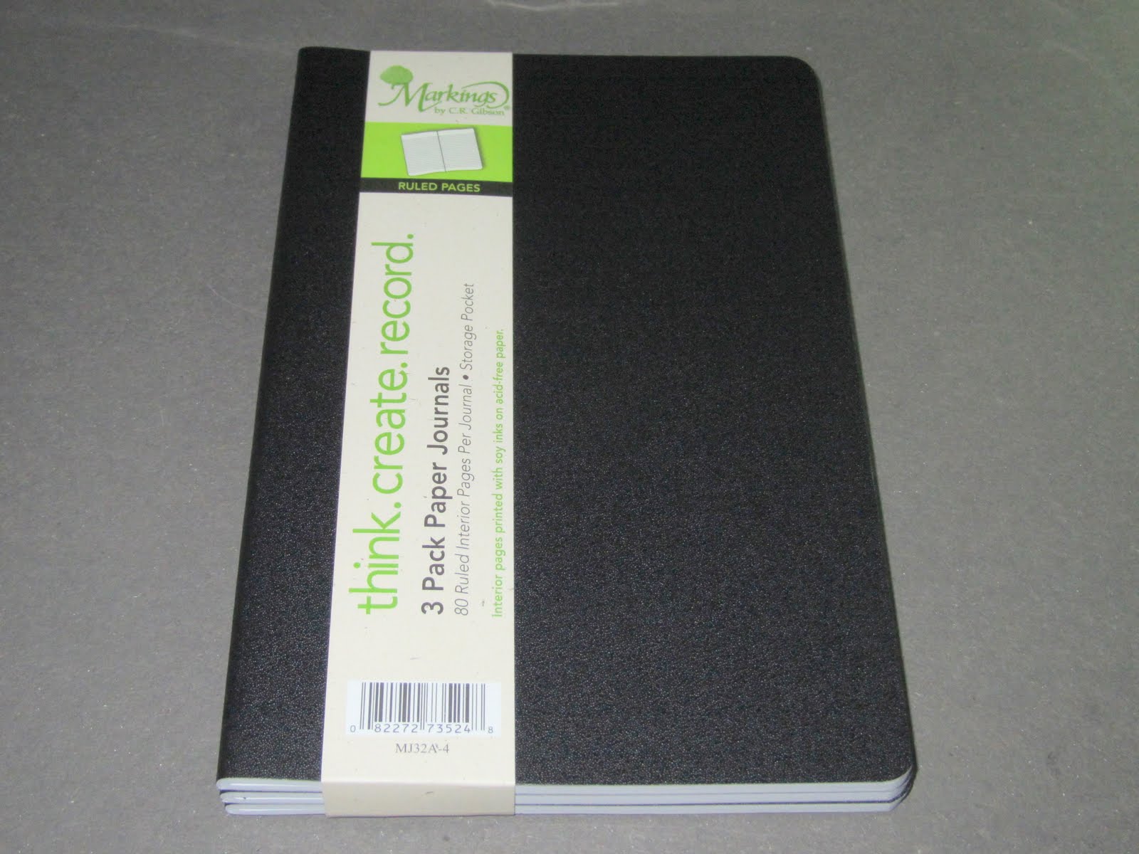 Pen and Paper Hoarder New Markings 3 Pack Ruled Paper Journals