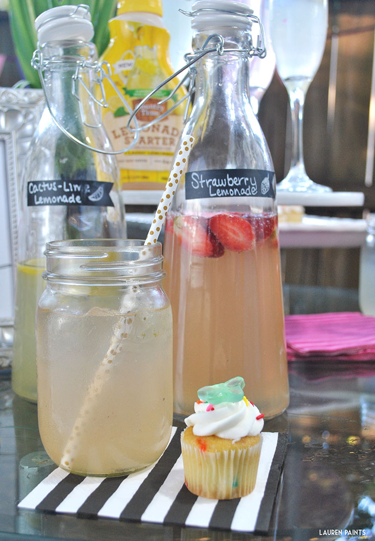 Brunch + A Sparkling Lemonade Bar - Pour More Fun with Country Time Lemonade Starters