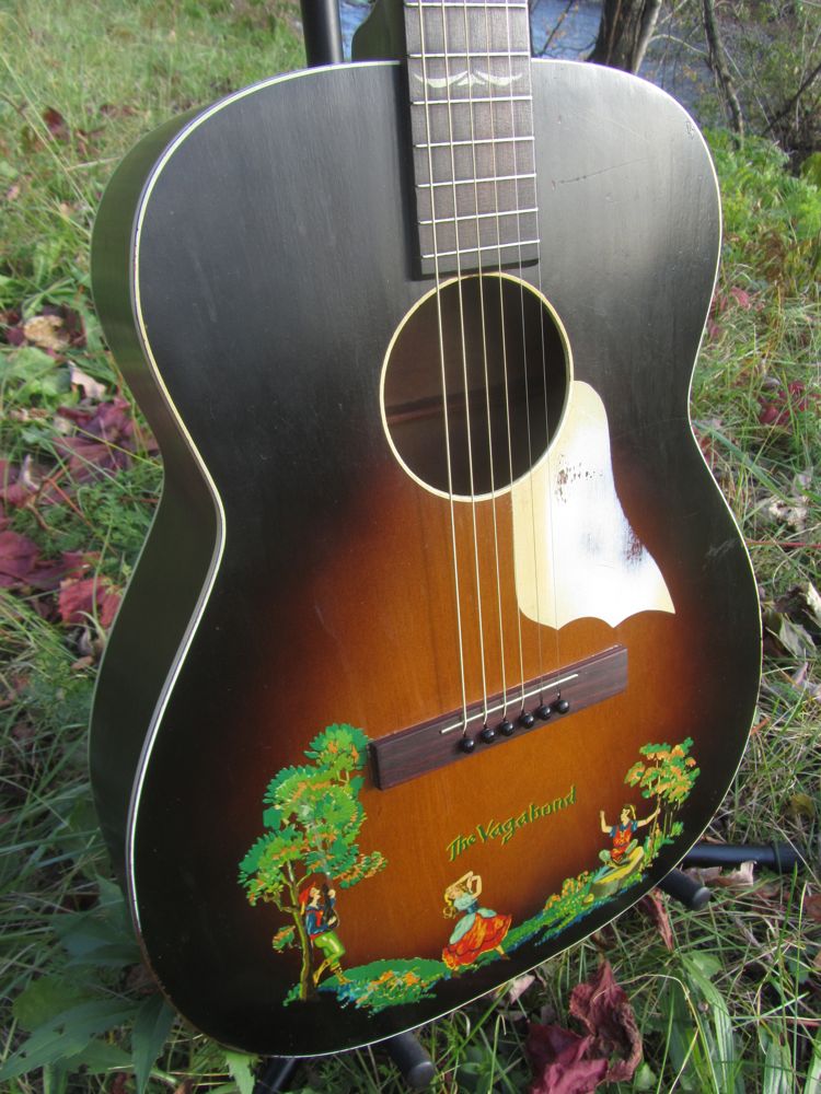 c.1936 Harmony "The Vagabond" 000 Guitar