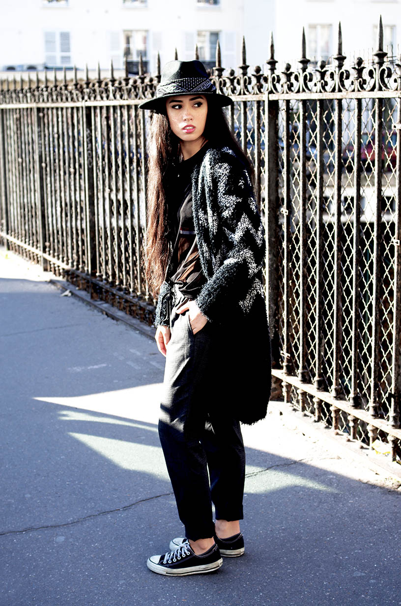 Elizabeth l Sheer black top outfit l Missguided Zara l blog mode l THEDEETSONE l http://thedeetsone.blogspot.fr Elizabeth l Sheer black top outfit l Missguided Zara l blog mode l THEDEETSONE l http://thedeetsone.blogspot.fr