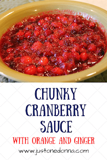 Chunky Cranberry Sauce