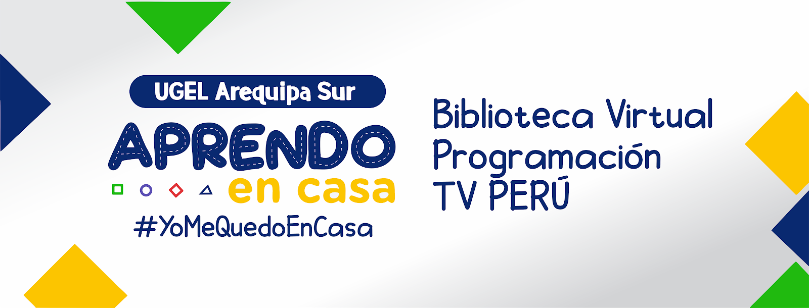 BIBLIOTECA VIRTUAL TV PERÚ - APRENDO EN CASA - UGEL AREQUIPA SUR