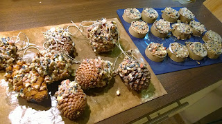 "Weihnachtsplätzechen" für die Vögel (c) by Joachim Wenk "Weihnachtsplätzechen" für die Vögel (c) by Joachim Wenk