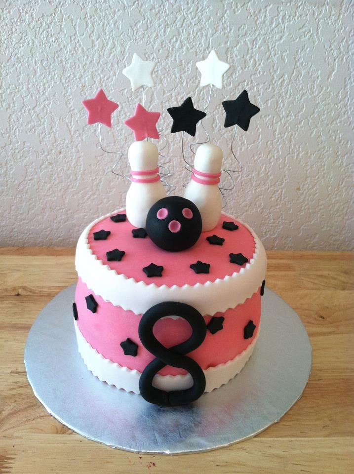 Bowling Themed Cupcake Cakes Bowling Themed Cupcake Cakes