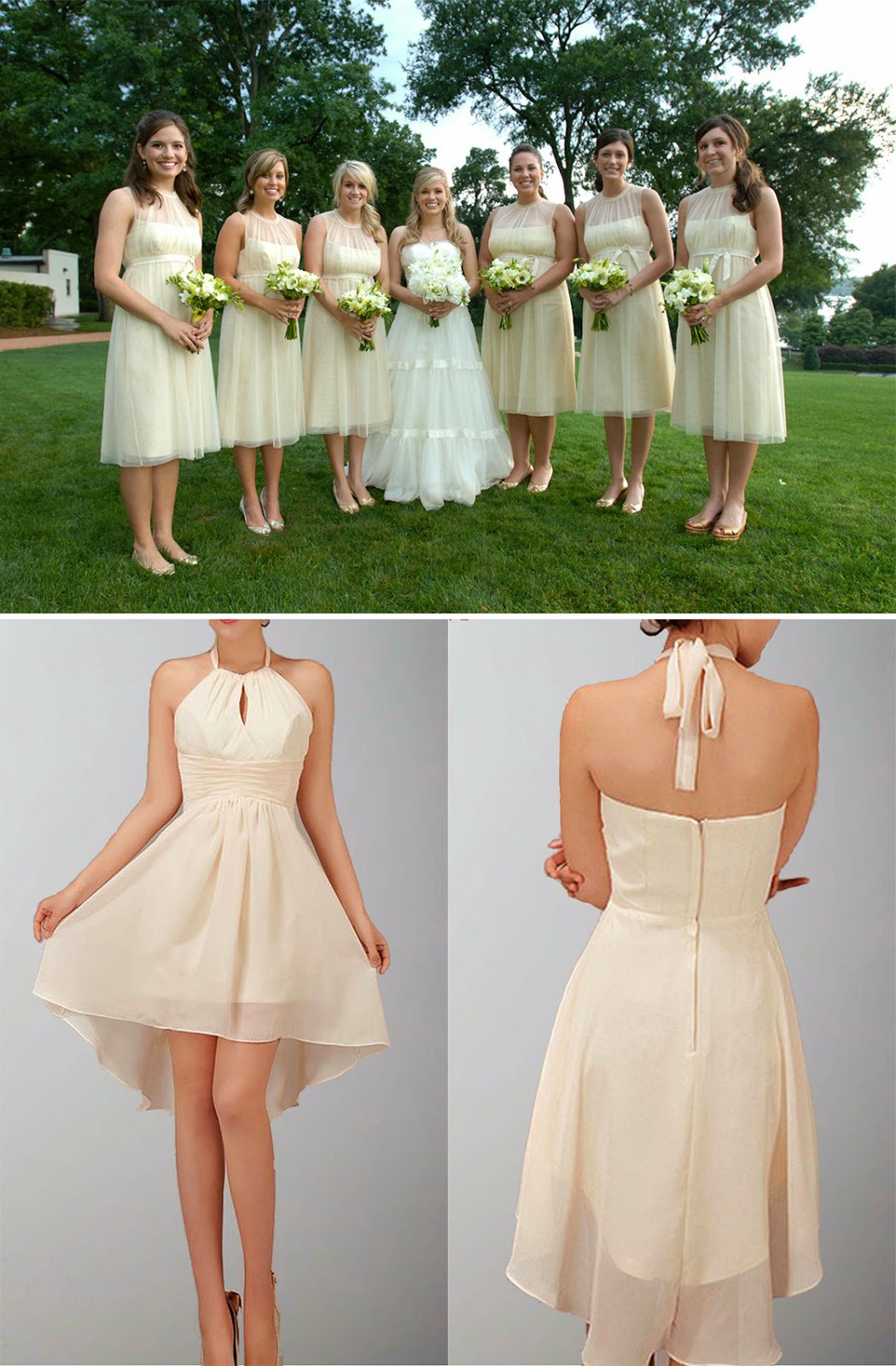 prom dress: Best Shabby Chic wedding inspirations