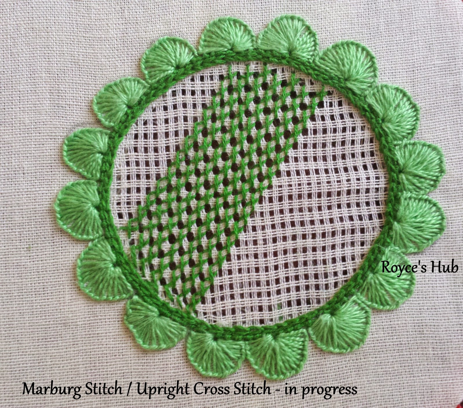 Royce's Hub Schwalm Embroidery Marburg Basic Stitch / Upright Cross