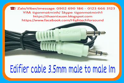 Jack chuyển 2.5, 3.5, 6.3 và dây cáp nối dài cho tai nghe, loa