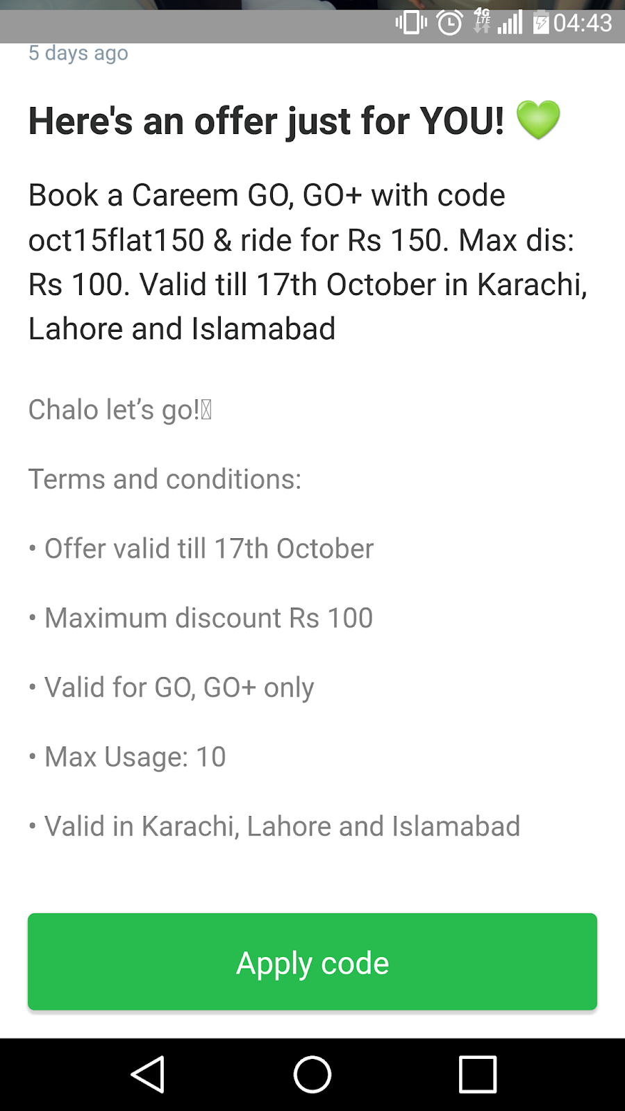 Careem Promo Codes