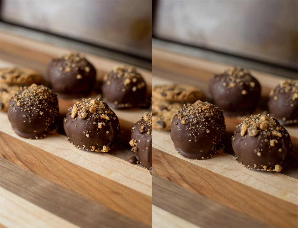 The Chic Country Girl Food Recipe Chocolate Chip Cookie Cake Balls