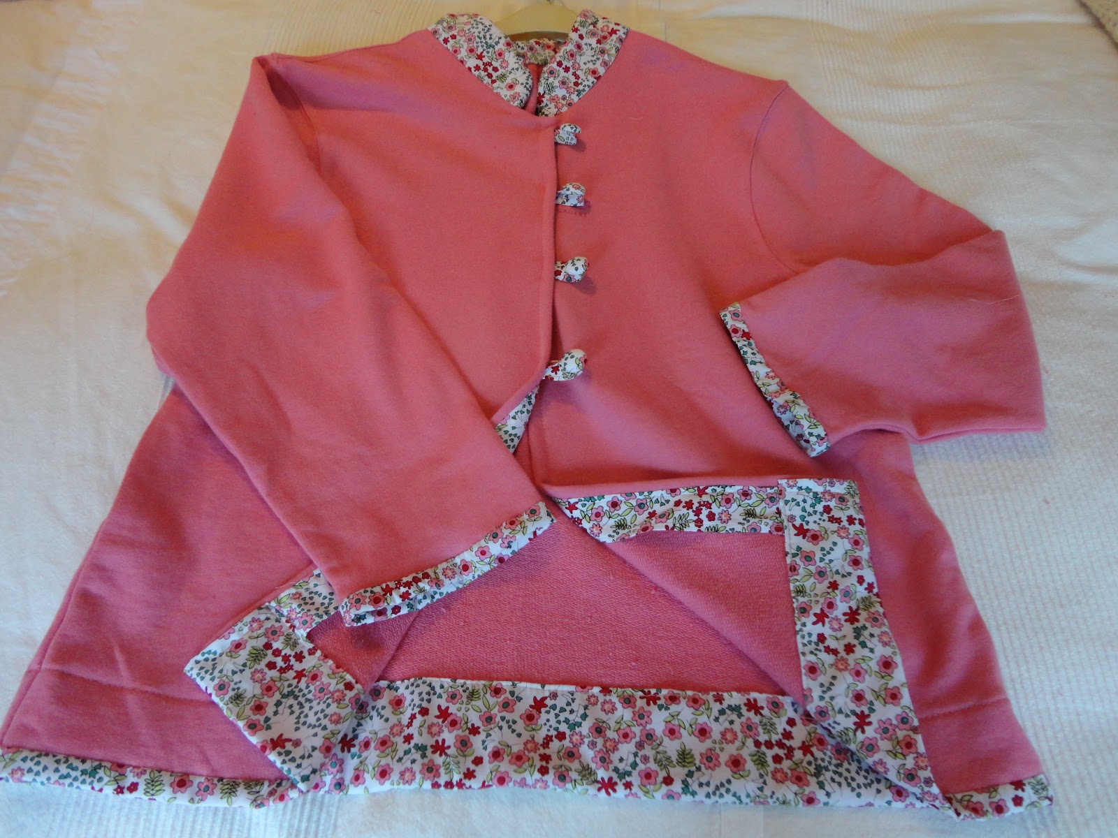 Chinese padding crop jacket in grey nylon (LAST ONE)