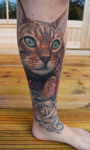Tatuagens femininas de gatos Tatuagens femininas de gatos