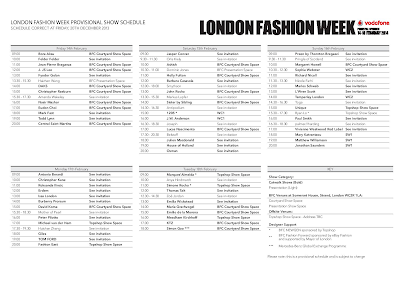 Fashion Studio Magazine: FASHION NEWS - LONDON