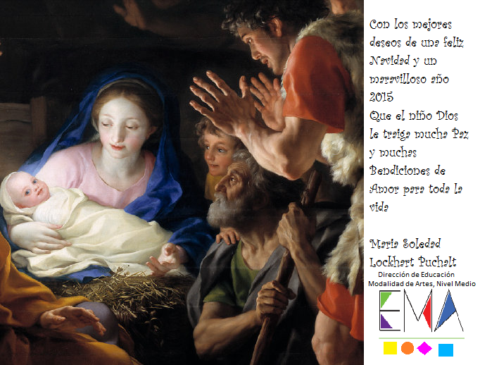 Jesús te ama Ha nacido el niño Dios