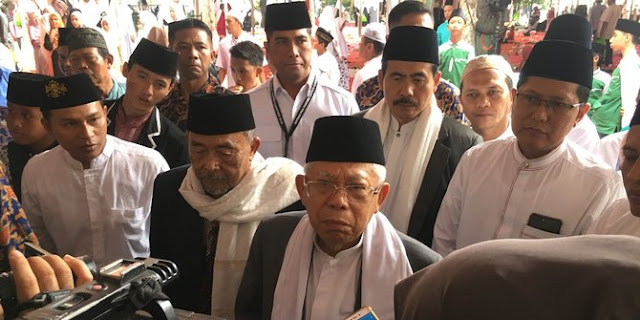 Jelang Debat Capres, Ma'ruf Amin Dilatih Manajemen Bicara Jelang Debat Capres, Ma'ruf Amin Dilatih Manajemen Bicara