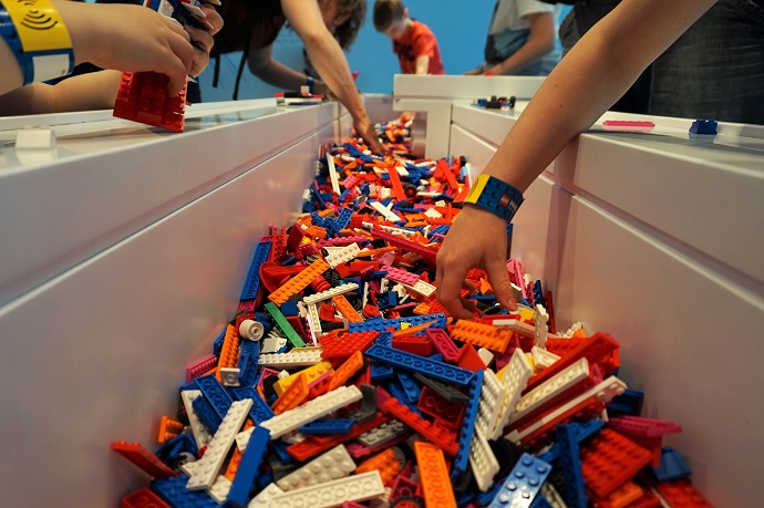 Lego House Billund lasten kanssa huhtikuussa 2019