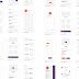Low-fidelity App Wireframe Kit for mobile app