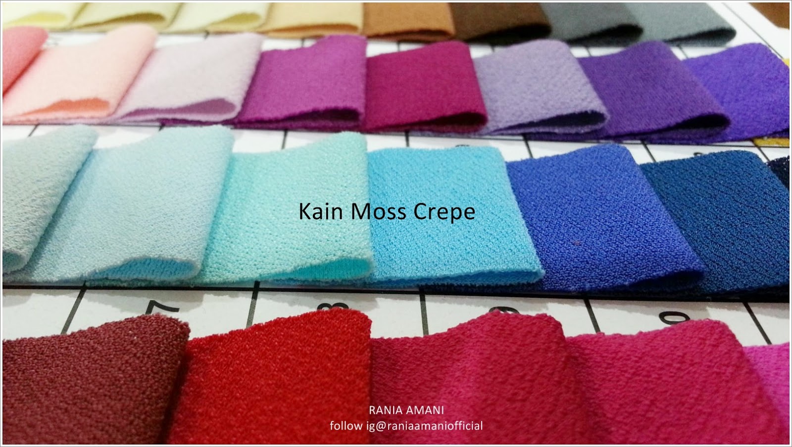 the muslimah center Jenis Jenis Kain ( Dull Satin