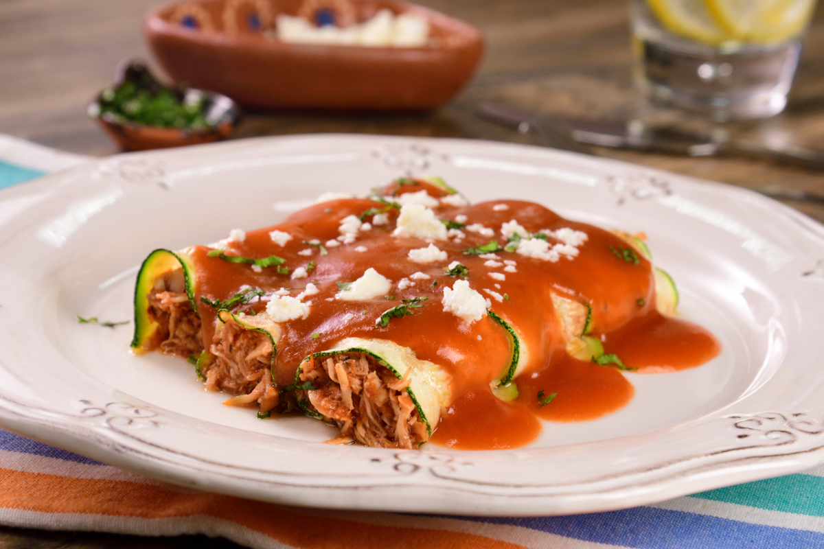 NOTICIAS TEZIUTLAN INFORMA ENCHILADAS DE CALABAZA CON POLLO, RECETA