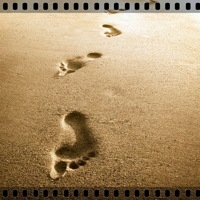 DomeGospel: Pegadas Na Areia