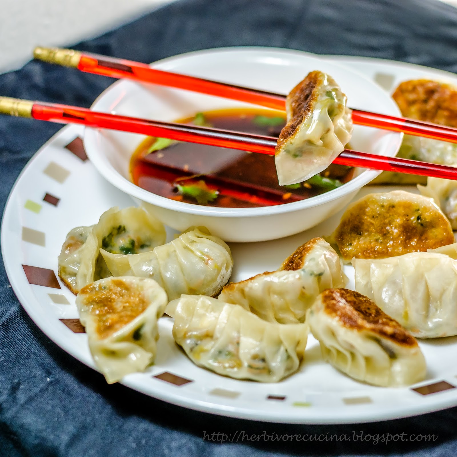 Herbivore Cucina Pan Fried Vegetable Dumplings