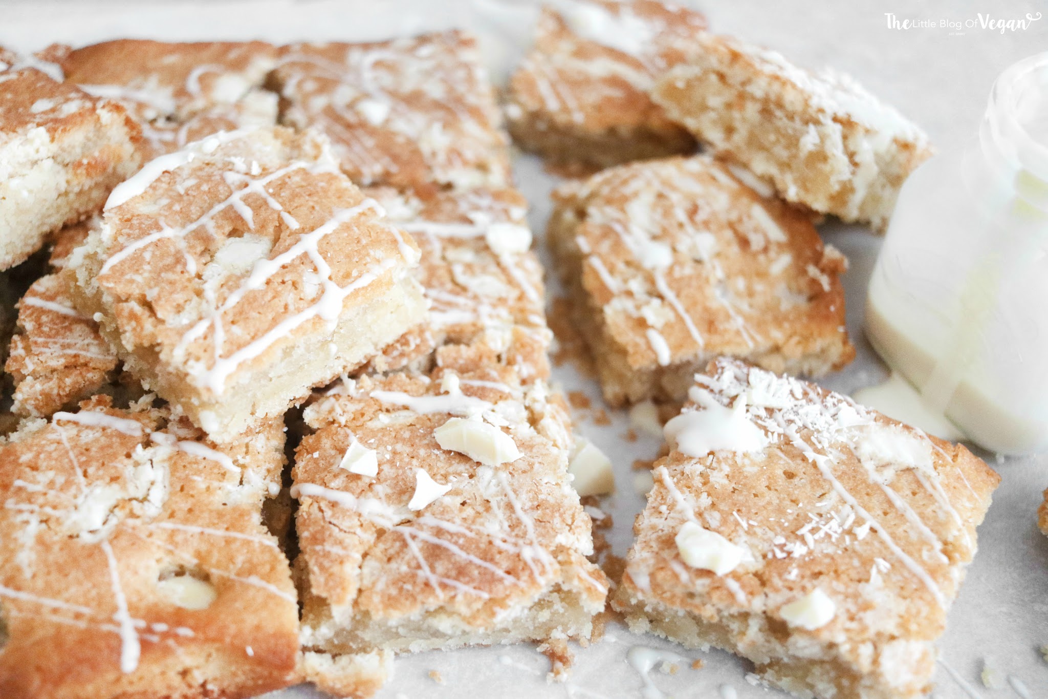 Vegan blondie recipe