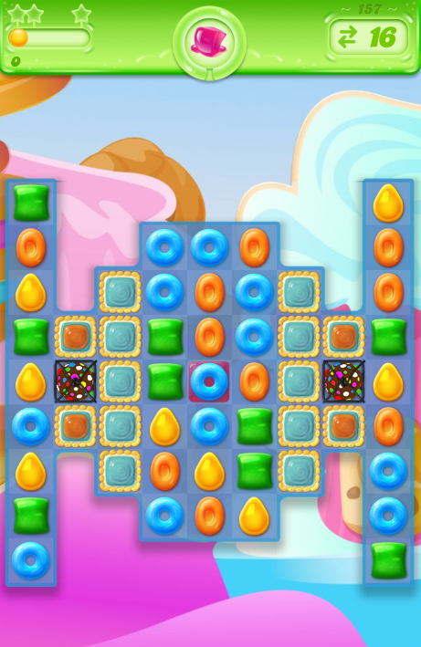 Candy Crush Jelly Saga 157 Candy Crush Jelly Saga 157
