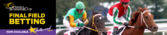 Sansui Summer Cup Final Field Betting Jockeys riding horses