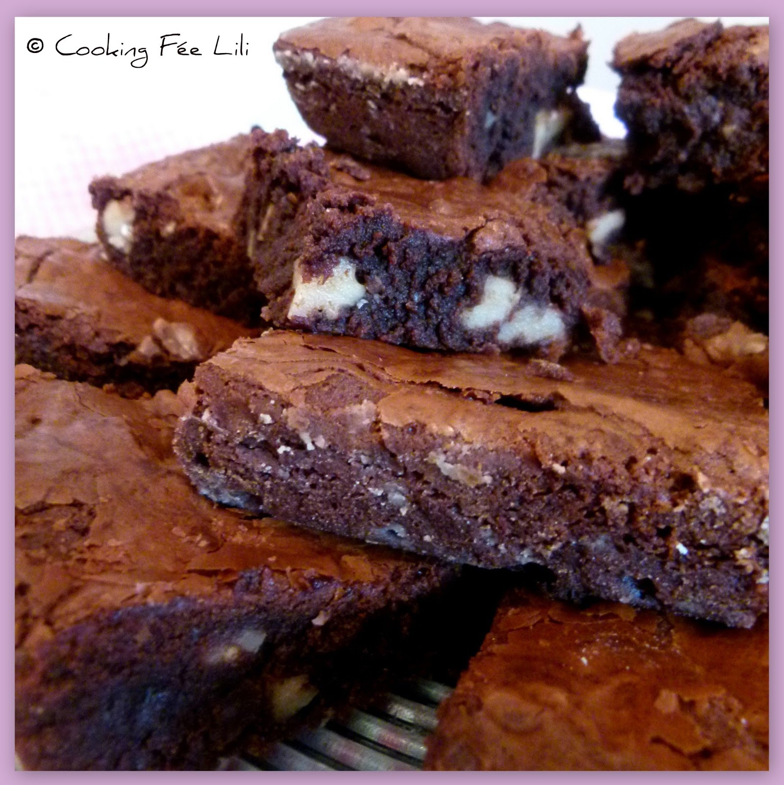 Cooking Fée Lili L'authentique Brownie NewYorkais