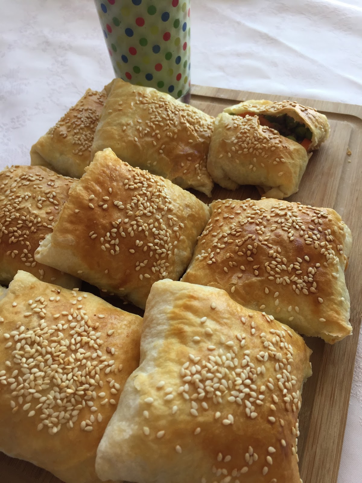 Bezelyeli zarf böreği