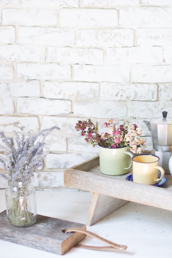 Bandeja madera diy desayuno