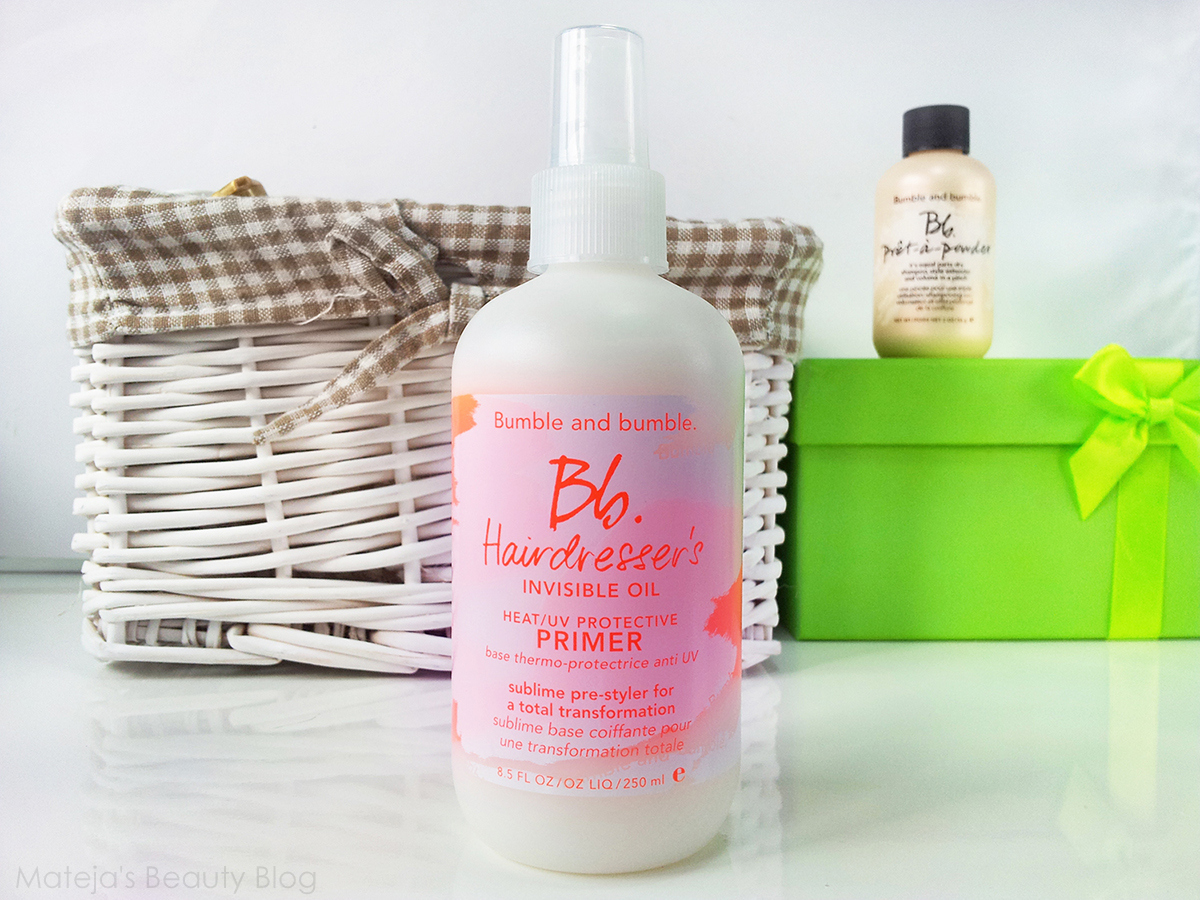 Bumble and Bumble Hairdresser's Invisible Oil Heat UV Protective Primer Mateja's Beauty Blog Bumble and Bumble Hairdresser's Invisible Oil Heat UV Protective Primer Mateja's Beauty Blog