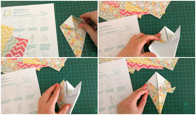 origami birds diy