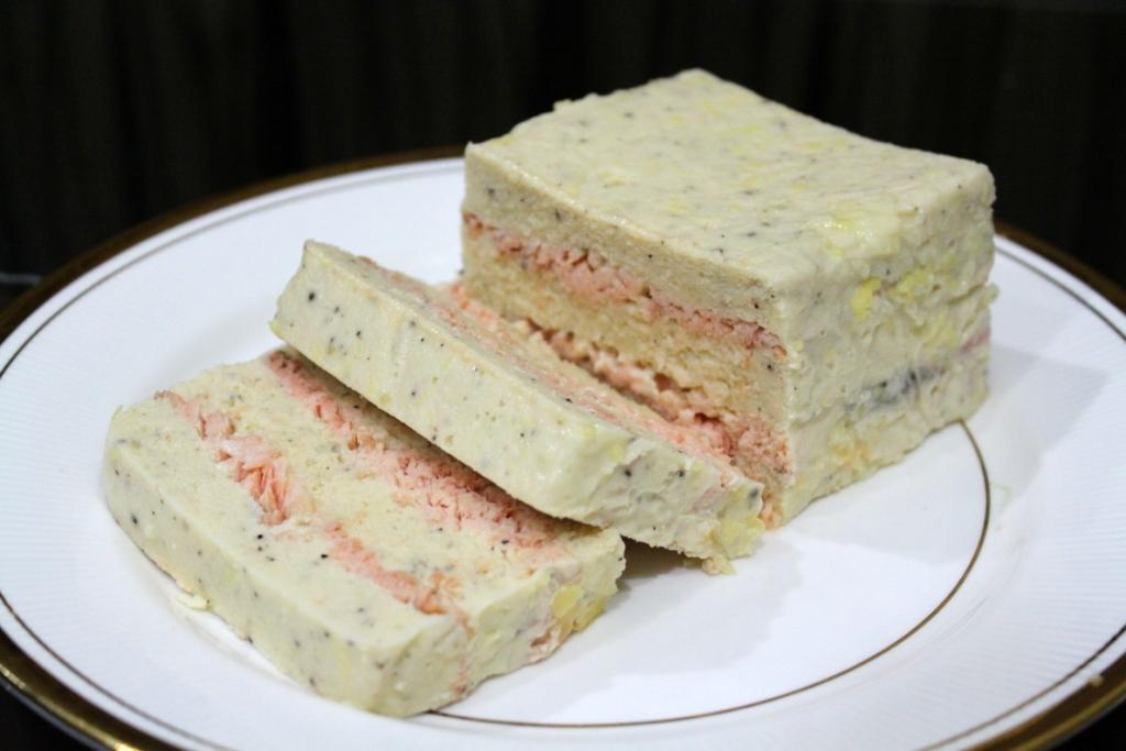 Say cheese Salmon, White Fish and Prawn Terrine