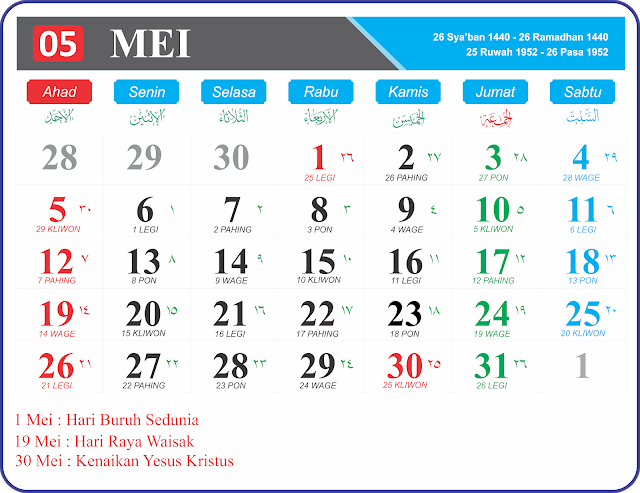 Mei 2019 Mei 2019