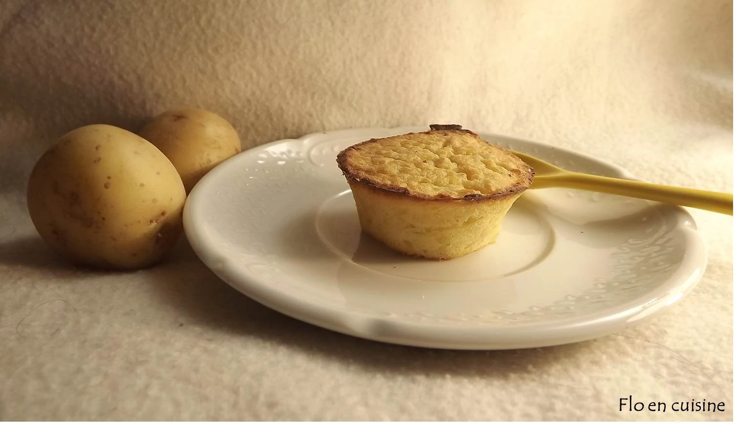 Flo en cuisine: Gâteau auvergnat pomme de terre - citron