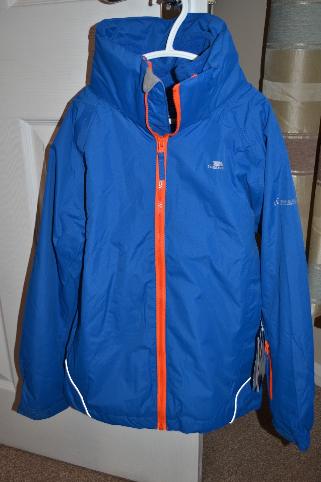 trespass 3 in 1 jacket