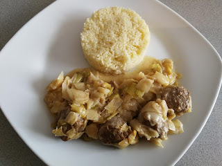 Boulettes de boeuf et poireaux à la crème au Cookeo !